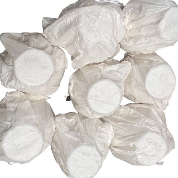 NWT Extremely RARE Heather by FOSTORIA Etched Crystal Tea/Coffee Cup Set of 8 - Picture 3 of 3